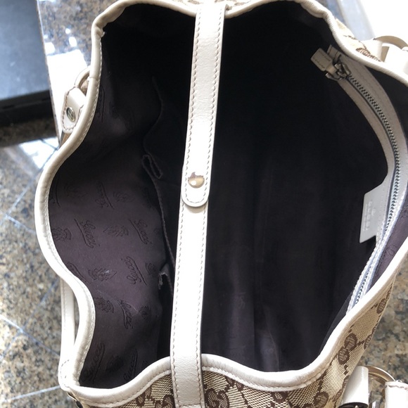 Authentic Gucci medium GG Twins Canvas Tote - Picture 8 of 15